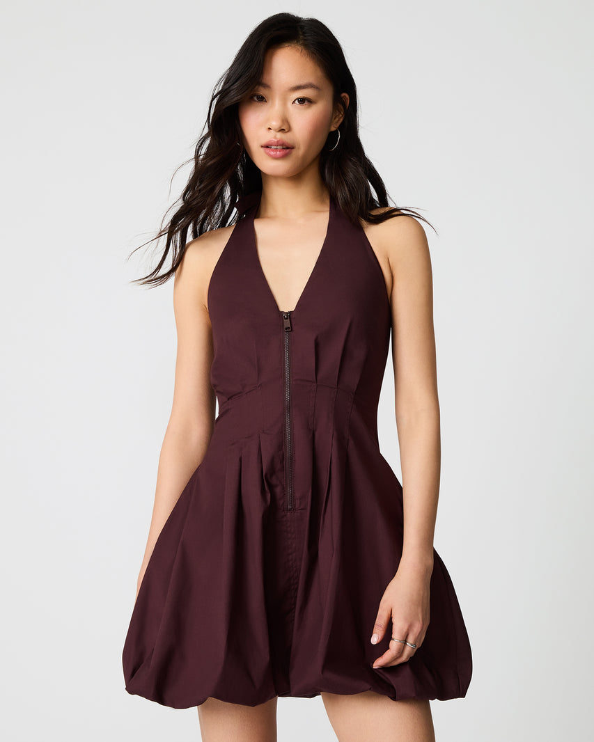 DIANNA DRESS BROWN - - Steve Madden Canada - view 4