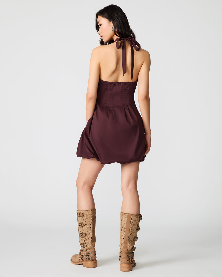 DIANNA DRESS BROWN - - Steve Madden Canada - view 5