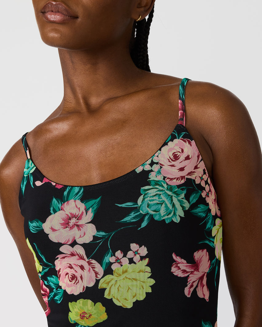 GISELLY DRESS BLACK MULTI - Clothing - Steve Madden Canada - view 4