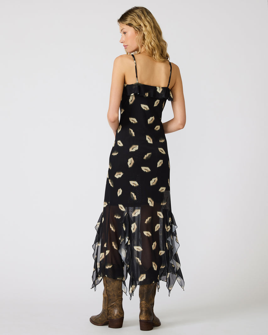 MARIANE DRESS BLACK MULTI - Clothing - Steve Madden Canada - view 4