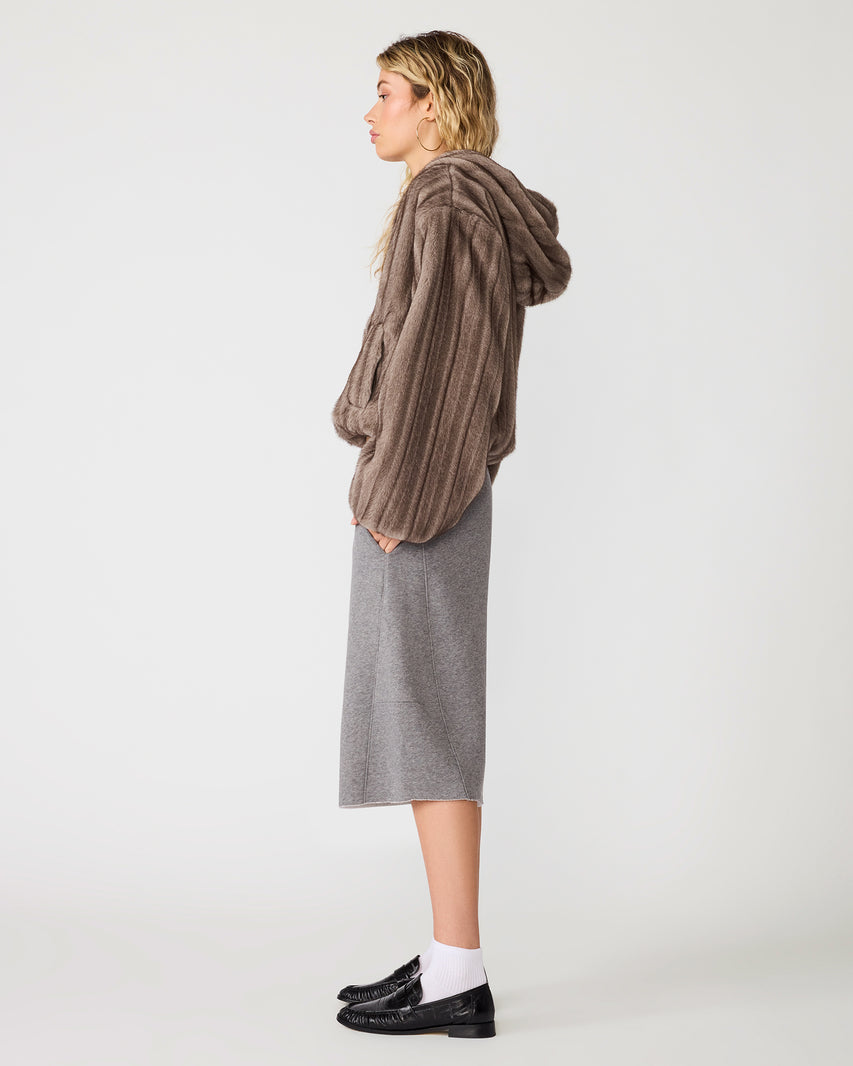 MAVIS J JACKET GREY MULTI - Clothing - Steve Madden Canada - view 2