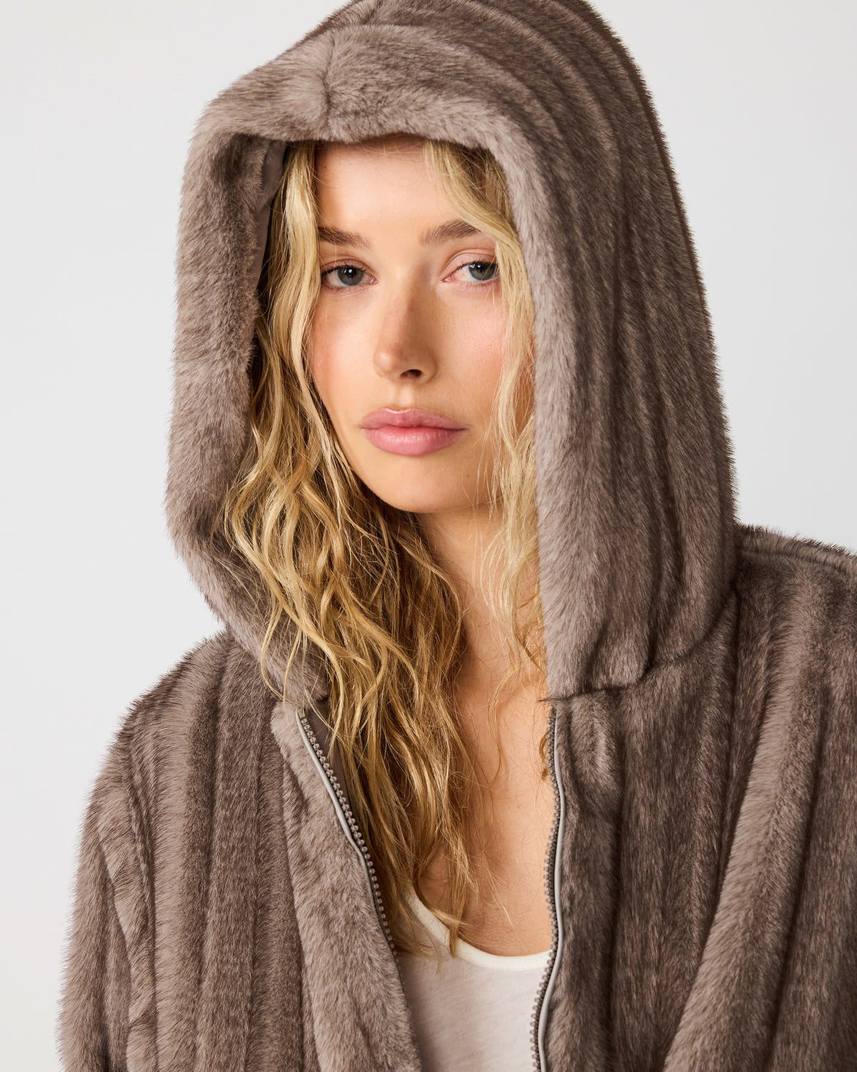 MAVIS J JACKET GREY MULTI - Clothing - Steve Madden Canada - view 3