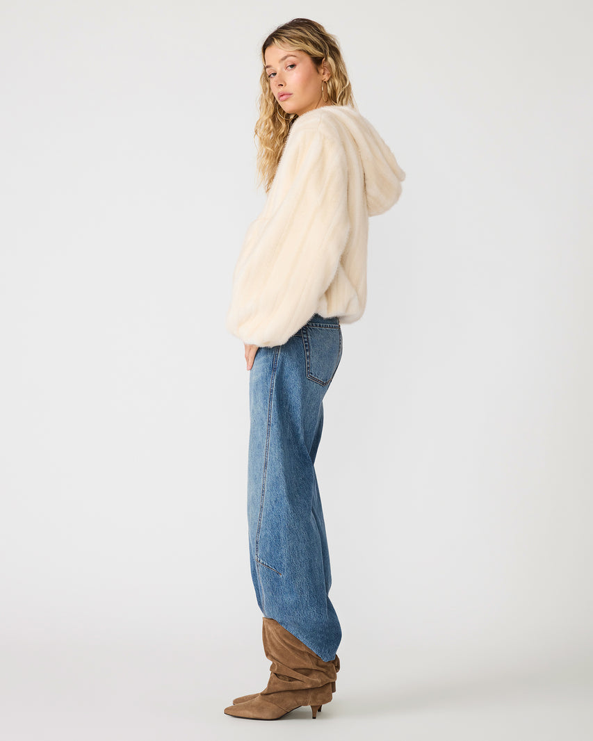 MAVIS J JACKET WHITE - Clothing - Steve Madden Canada - view 3