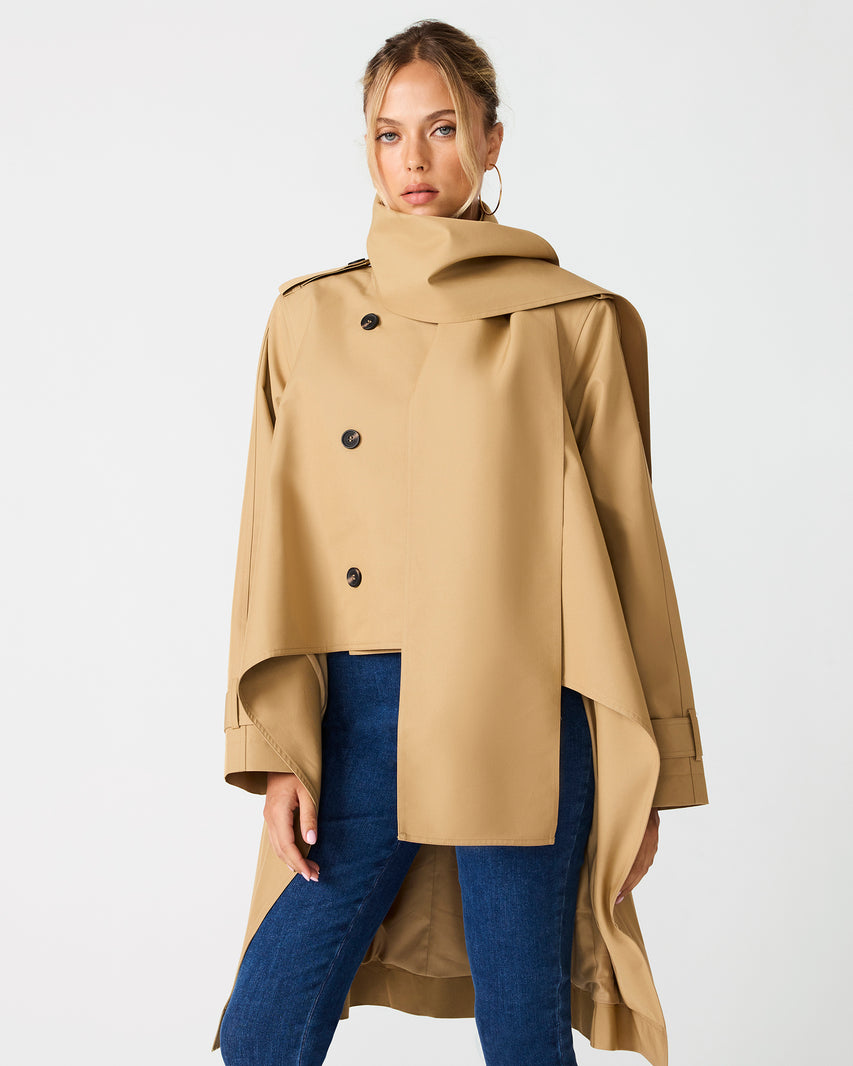 CASPIAN JACKET KHAKI - Clothing - Steve Madden Canada - view 4