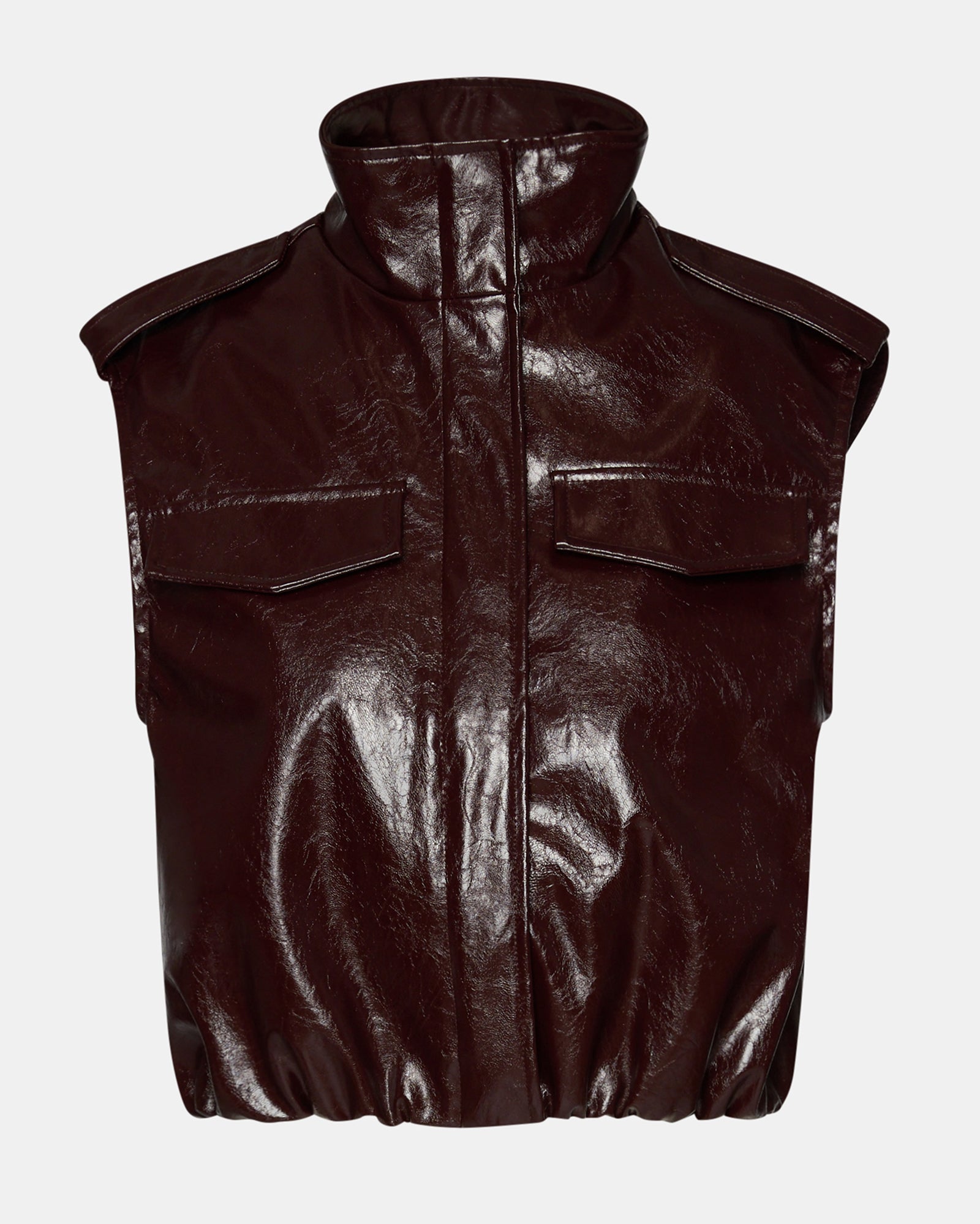 LUXIE VEST PURPLE - Clothing - Steve Madden Canada - view 6