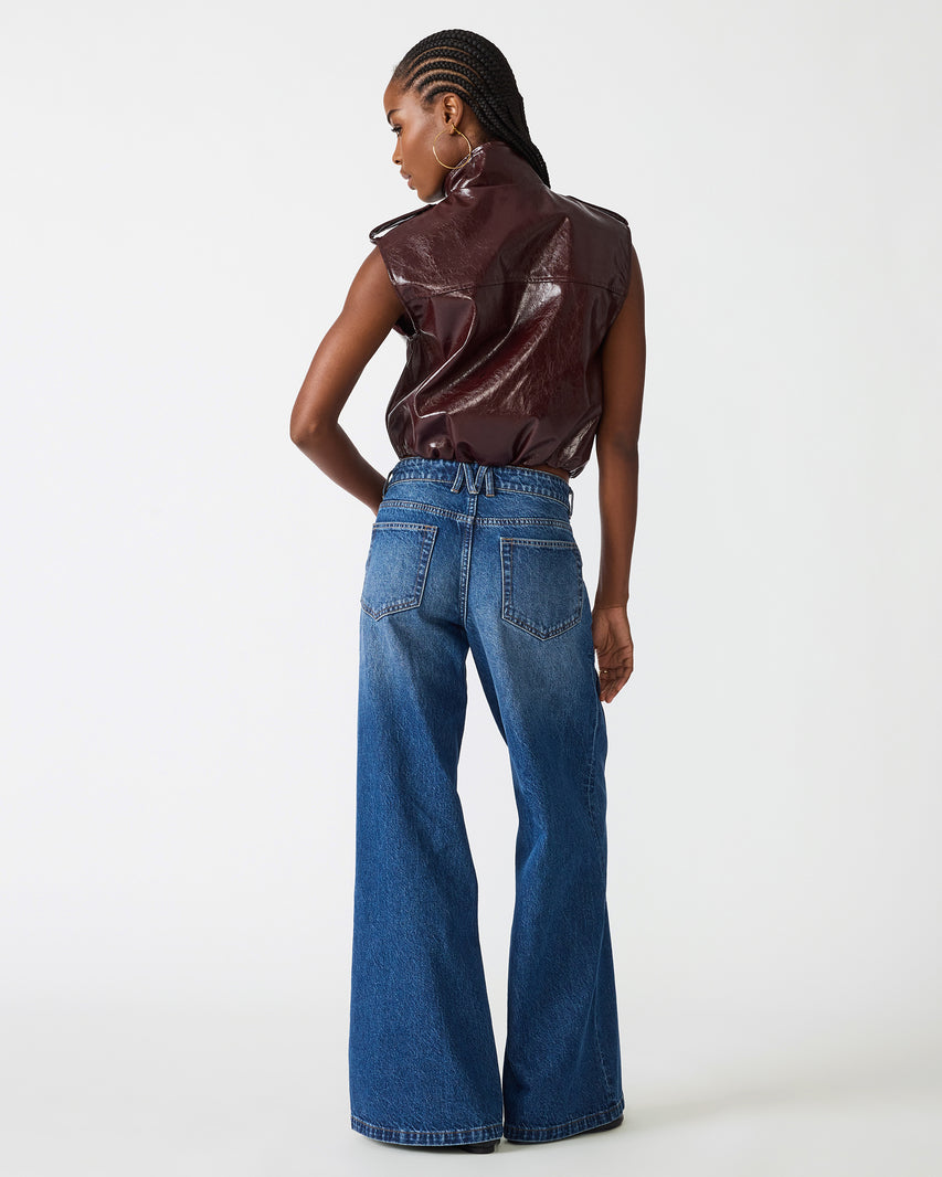 LUXIE VEST PURPLE - Clothing - Steve Madden Canada - view 5