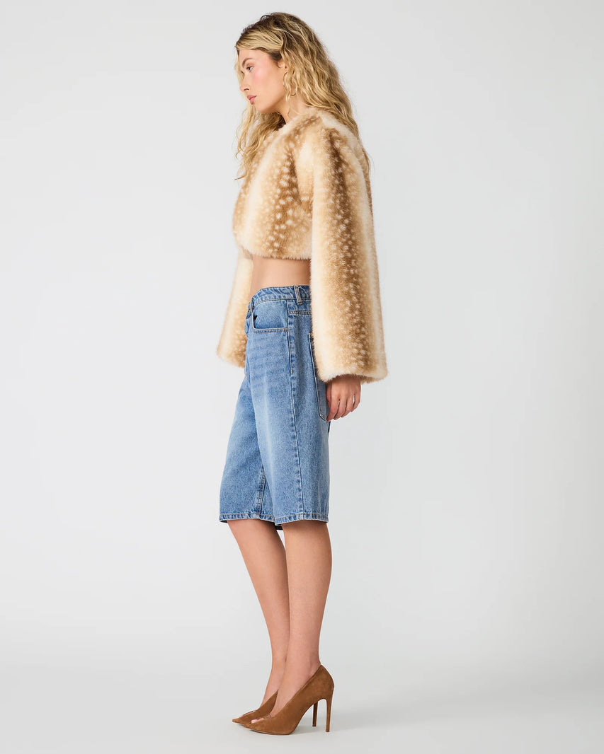 KEYVA JACKET BROWN MULTI - view 3