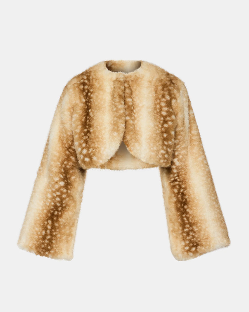 KEYVA JACKET BROWN MULTI - view 6