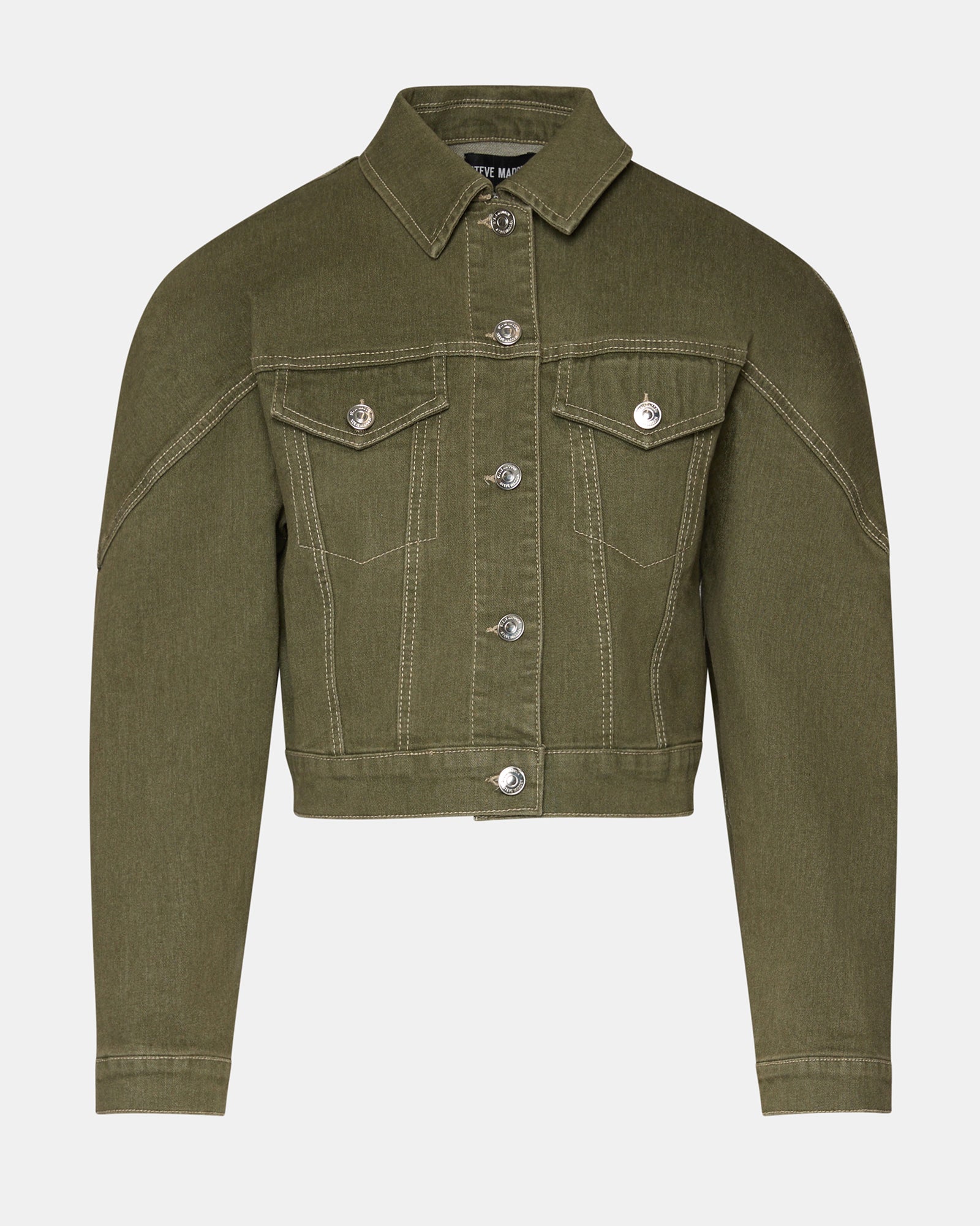 COVEY JACKET GREEN - Clothing - Steve Madden Canada - view 6