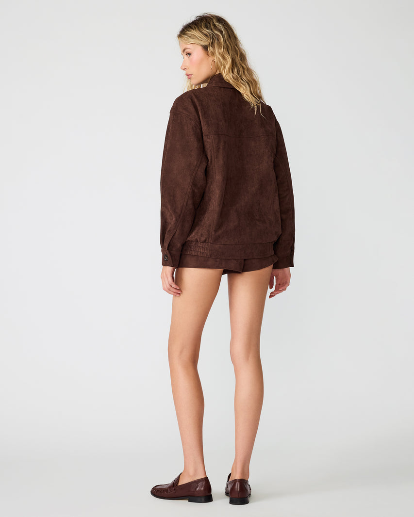 HENSON JACKET CHOCOLATE - Clothing - Steve Madden Canada - view 5