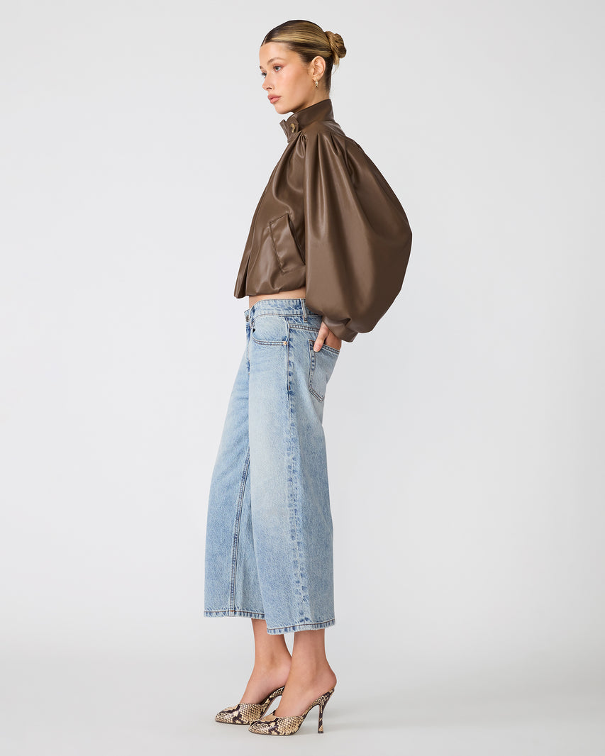 DEEDEE JACKET COCOA - Clothing - Steve Madden Canada - view 2