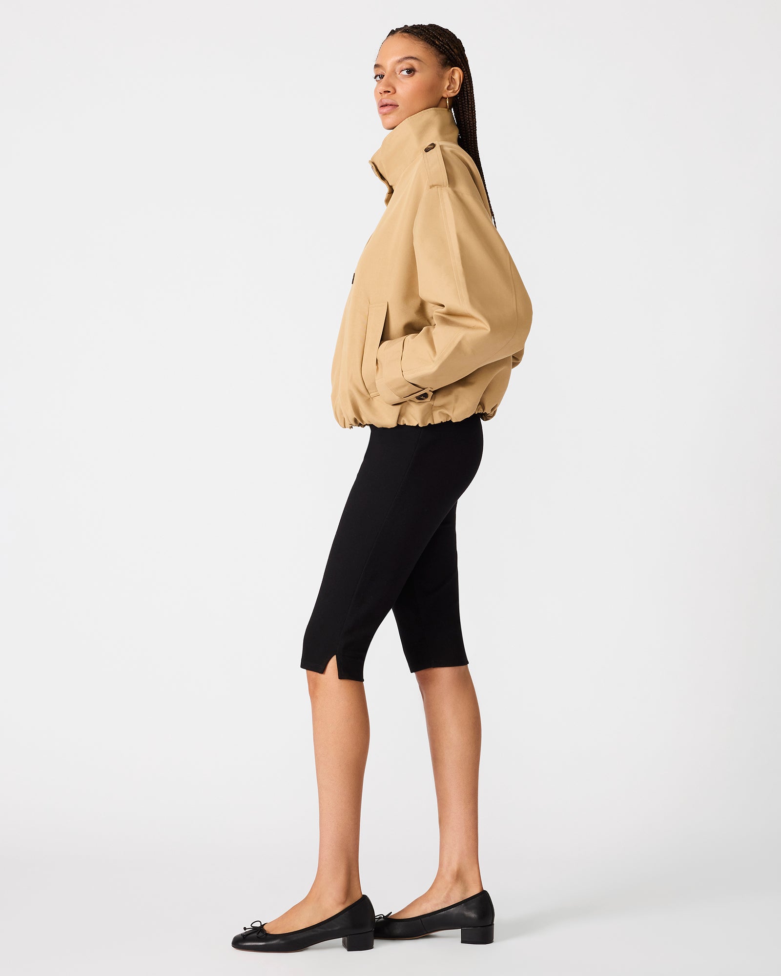 FAYDEN JACKET KHAKI - Clothing - Steve Madden Canada - view 2