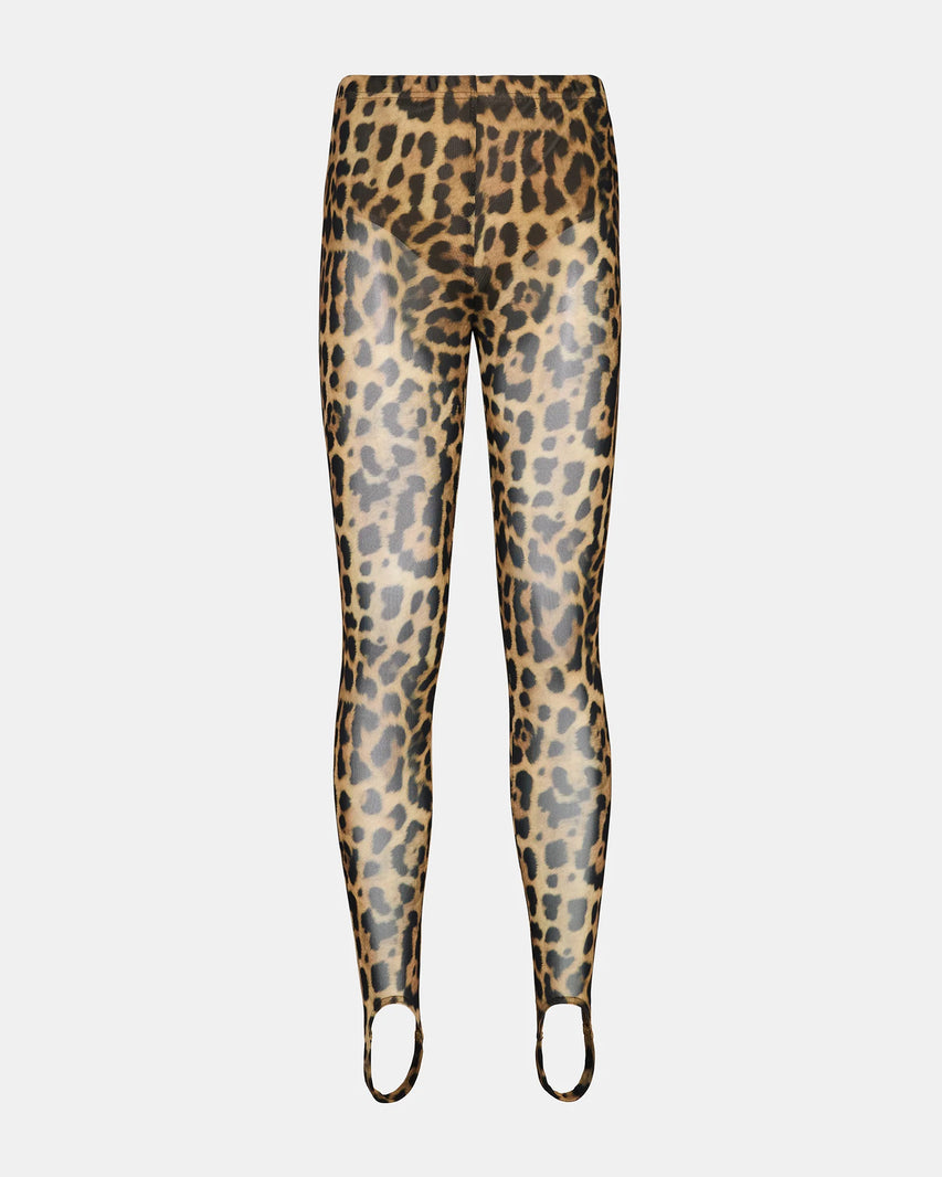 SANDRINE STIRRUP PANT ANIMAL PRINT - view 6