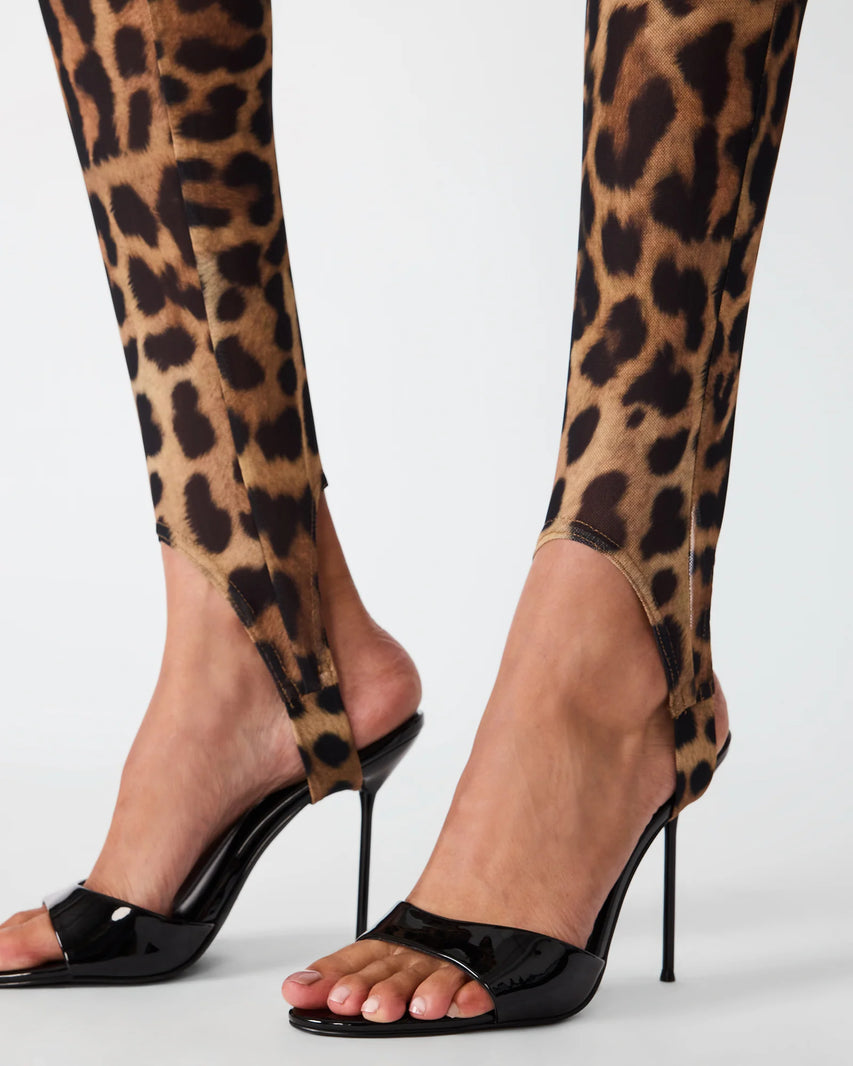SANDRINE STIRRUP PANT ANIMAL PRINT - view 5