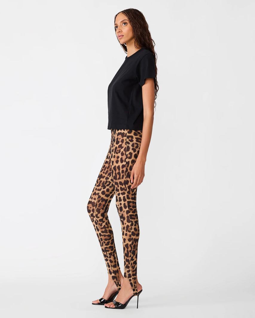 SANDRINE STIRRUP PANT ANIMAL PRINT - view 3