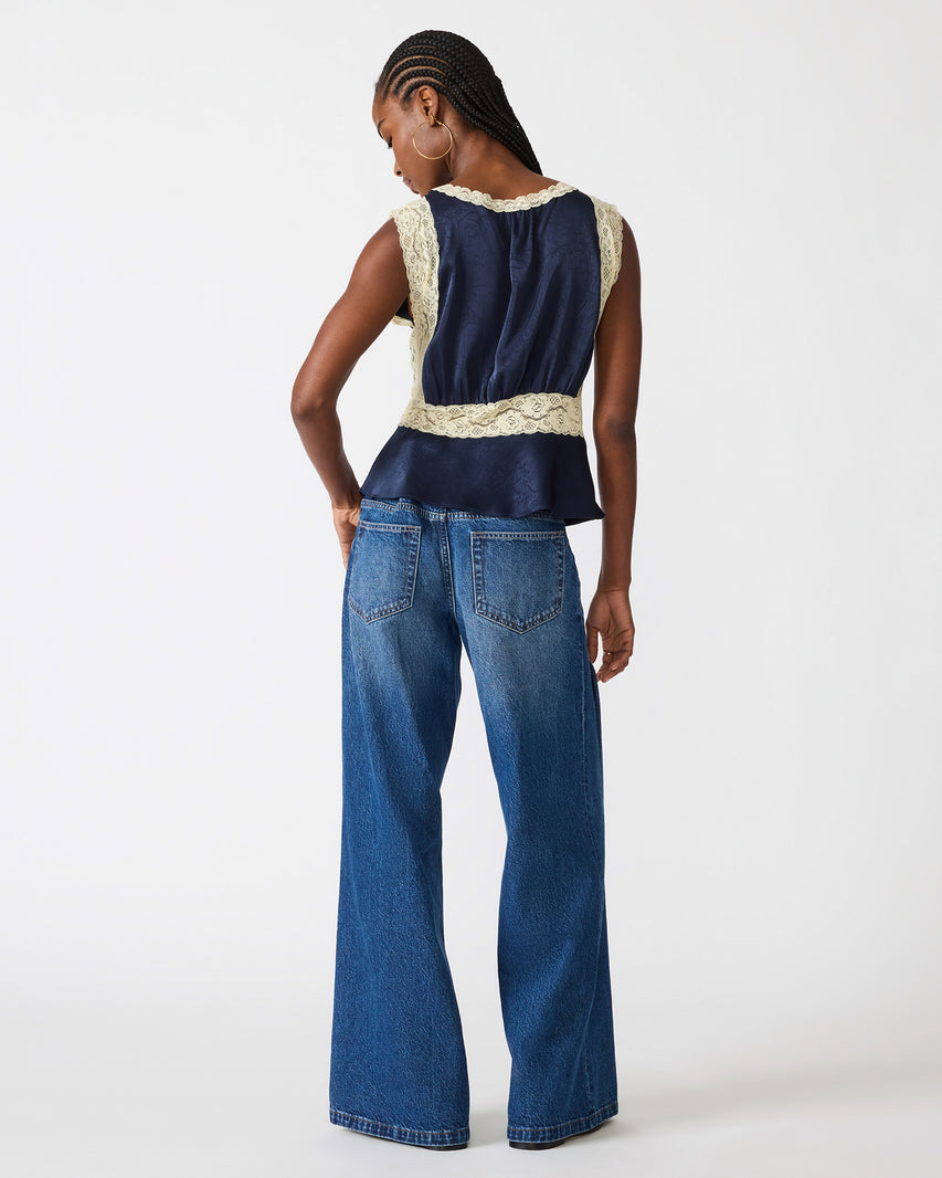 ELINOR TOP MIDNIGHT - Clothing - Steve Madden Canada - view 6