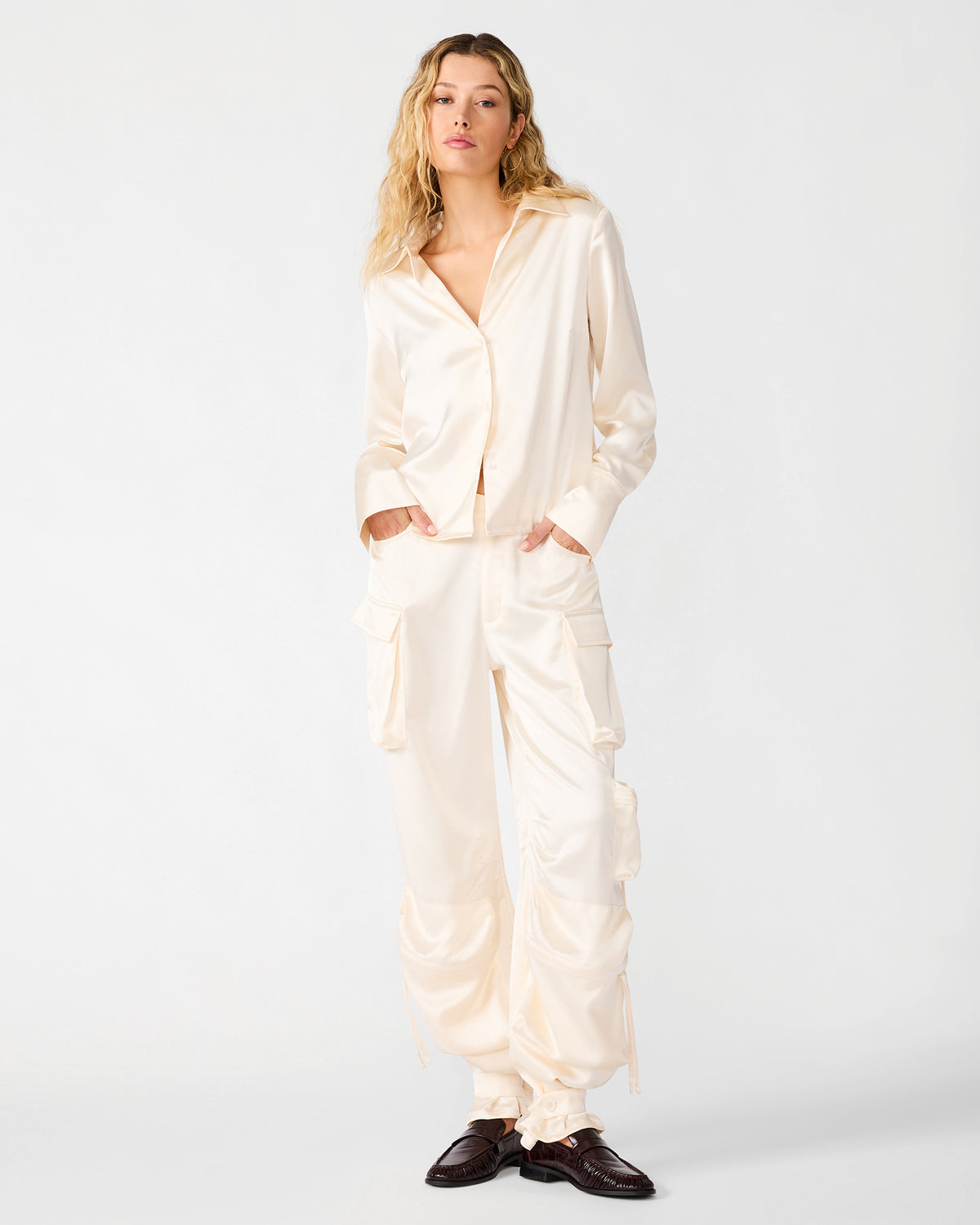 MARE TOP CREAM - Clothing - Steve Madden Canada - view 4