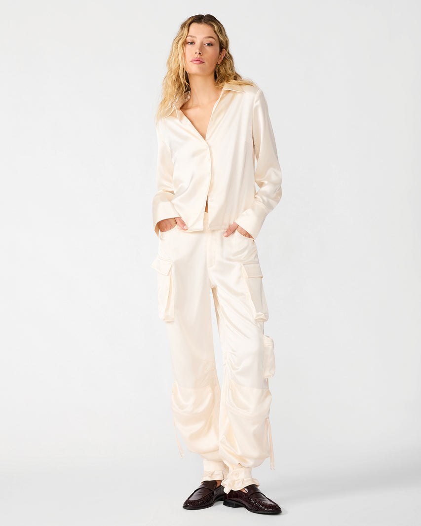 MARE TOP CREAM - Clothing - Steve Madden Canada - view 4