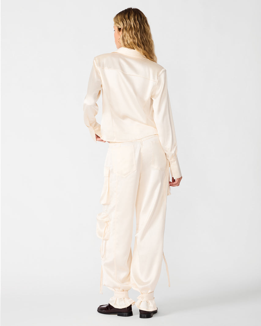 MARE TOP CREAM - Clothing - Steve Madden Canada - view 5