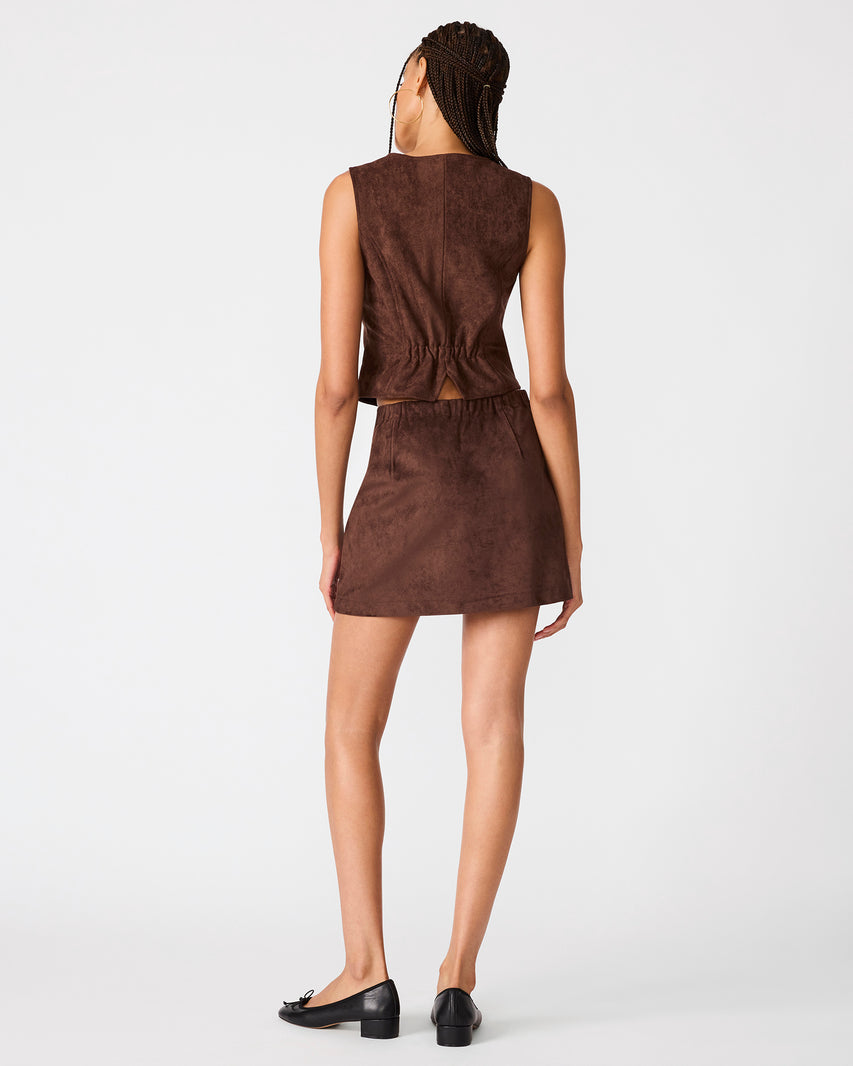 FONTANA TOP CHOCOLATE - Clothing - Steve Madden Canada - view 4