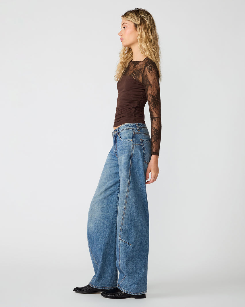 REECE KNIT TOP ESPRESSO - view 3