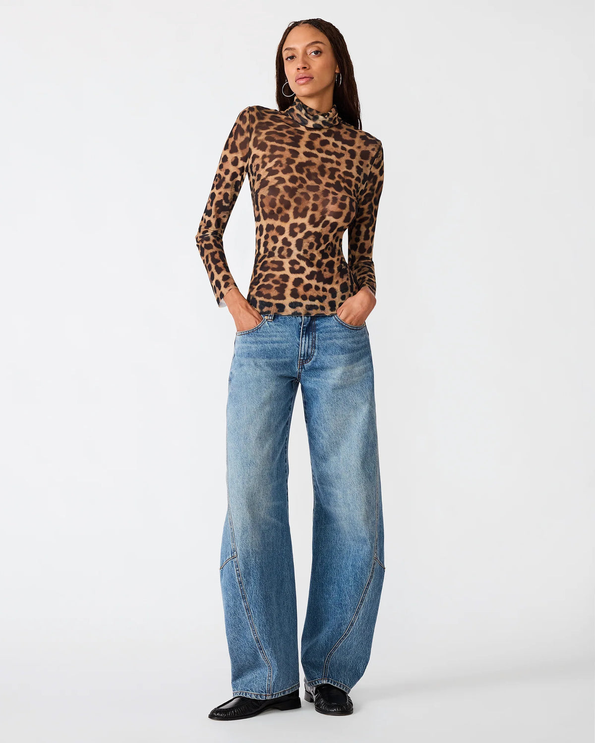 TEAGHAN TOP ANIMAL PRINT - view 2