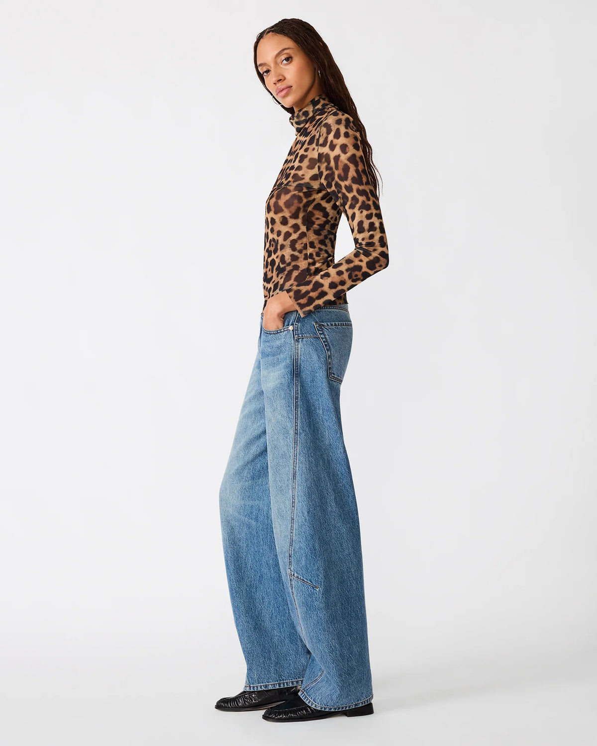 TEAGHAN TOP ANIMAL PRINT - view 3