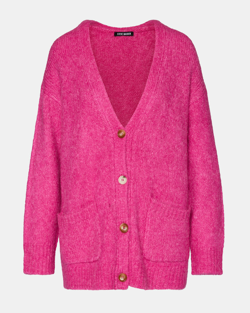 FINLEY SWEATER PINK - Clothing - Steve Madden Canada - view 6