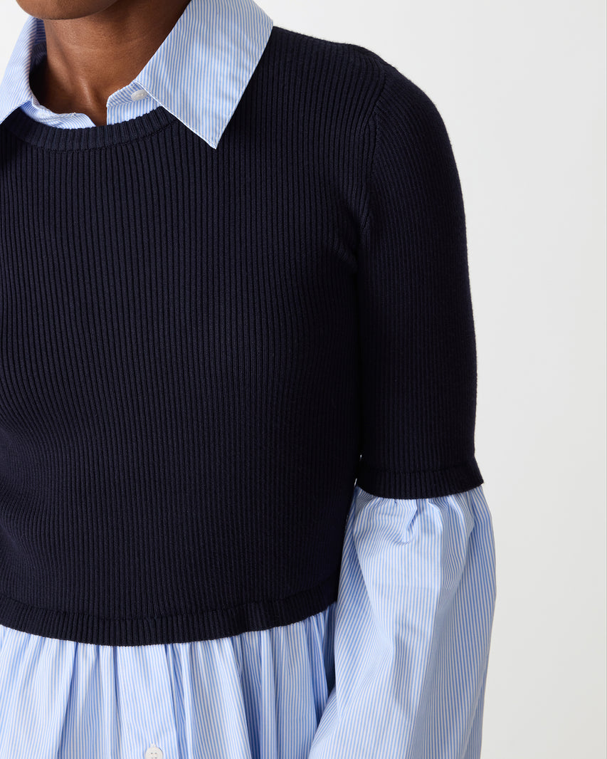 LENNY KNIT TOP MIDNIGHT - view 5