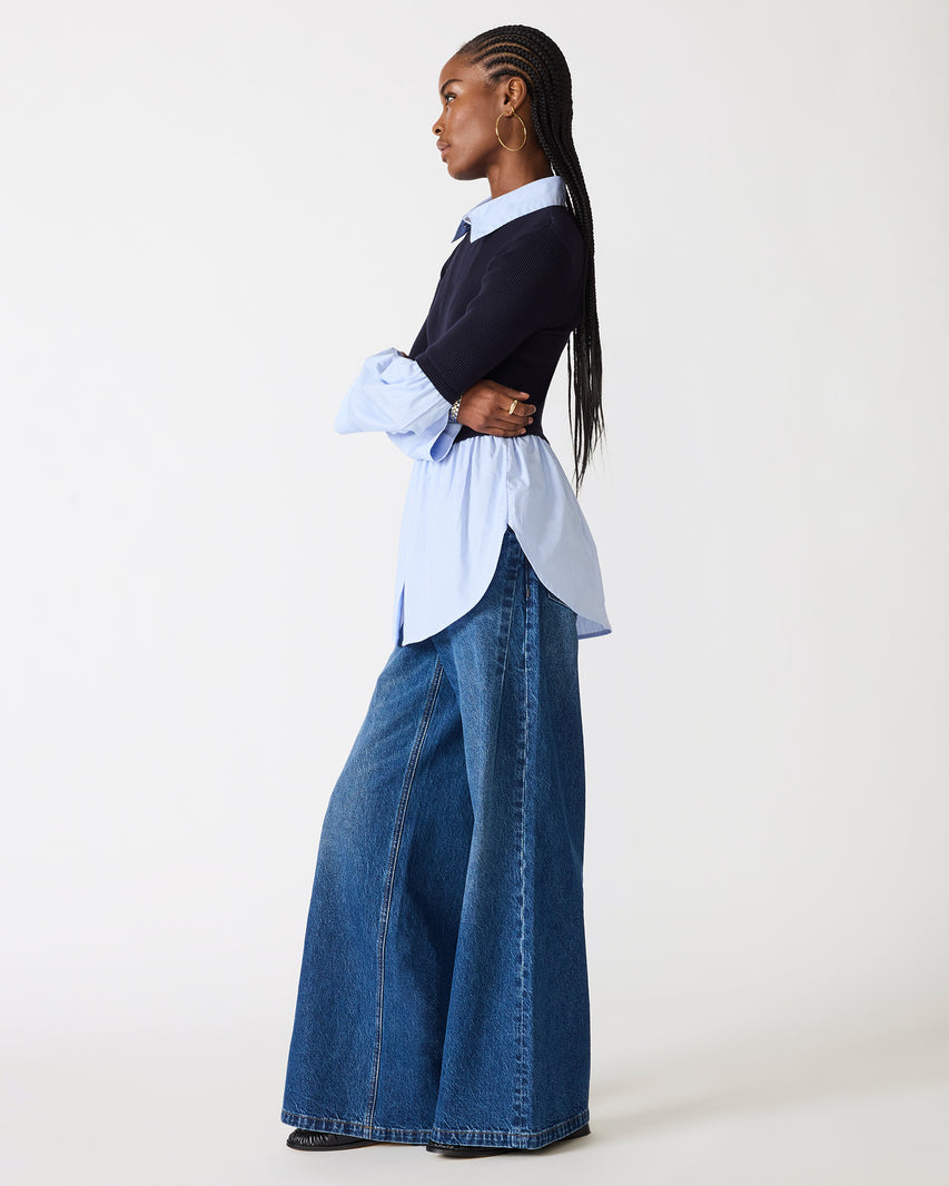 LENNY KNIT TOP MIDNIGHT - view 3