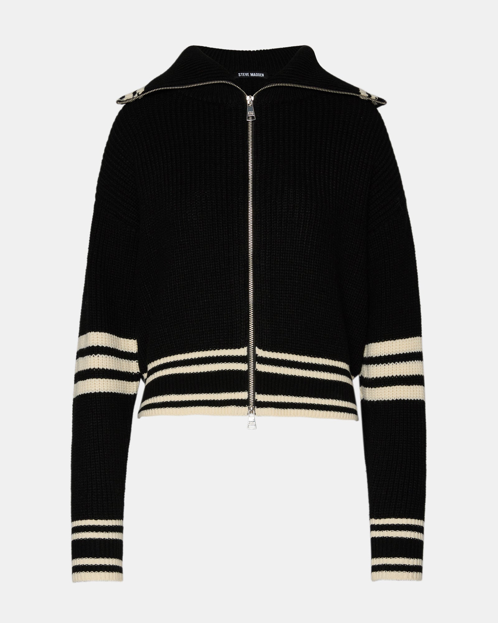 DARA SWEATER BLACK - Clothing - Steve Madden Canada - view 6