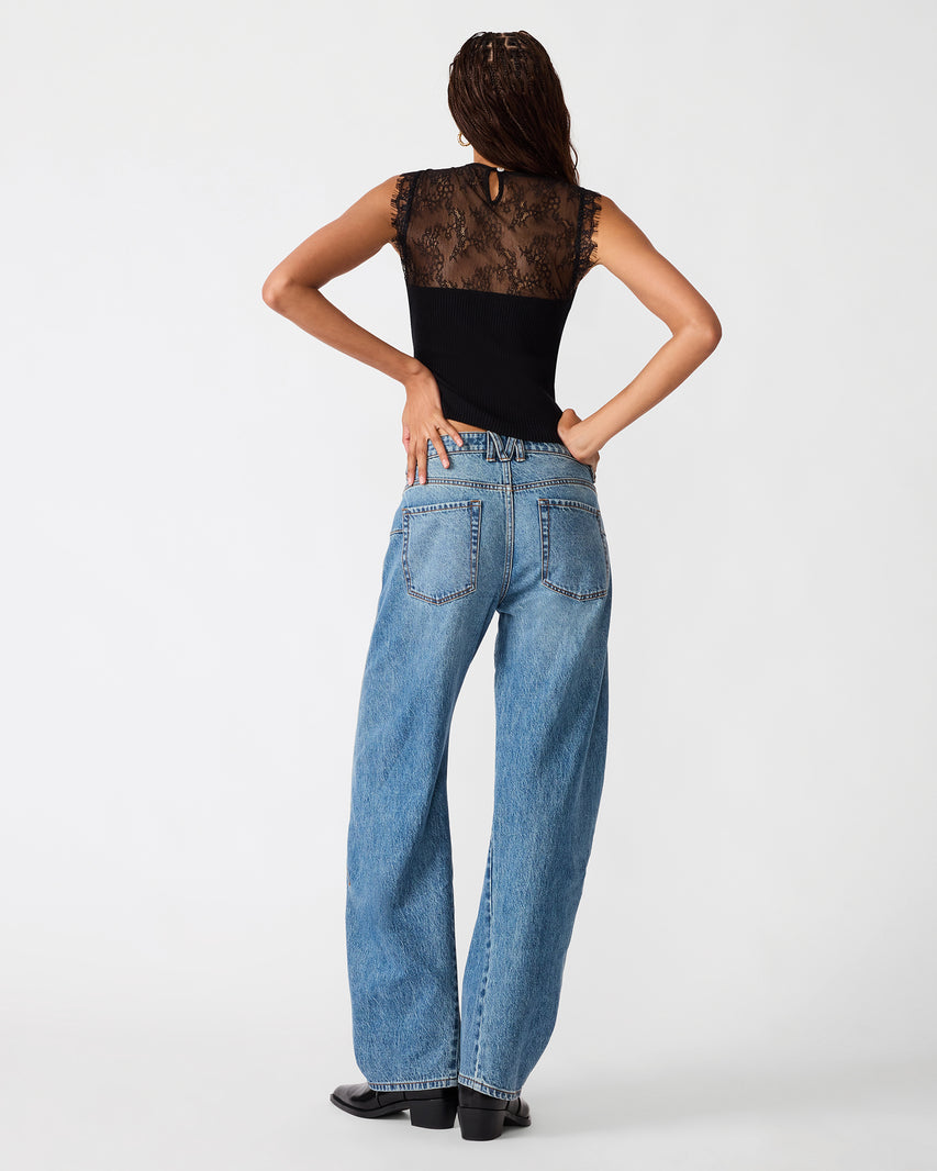 KOURT SWEATER TOP BLACK - view 5