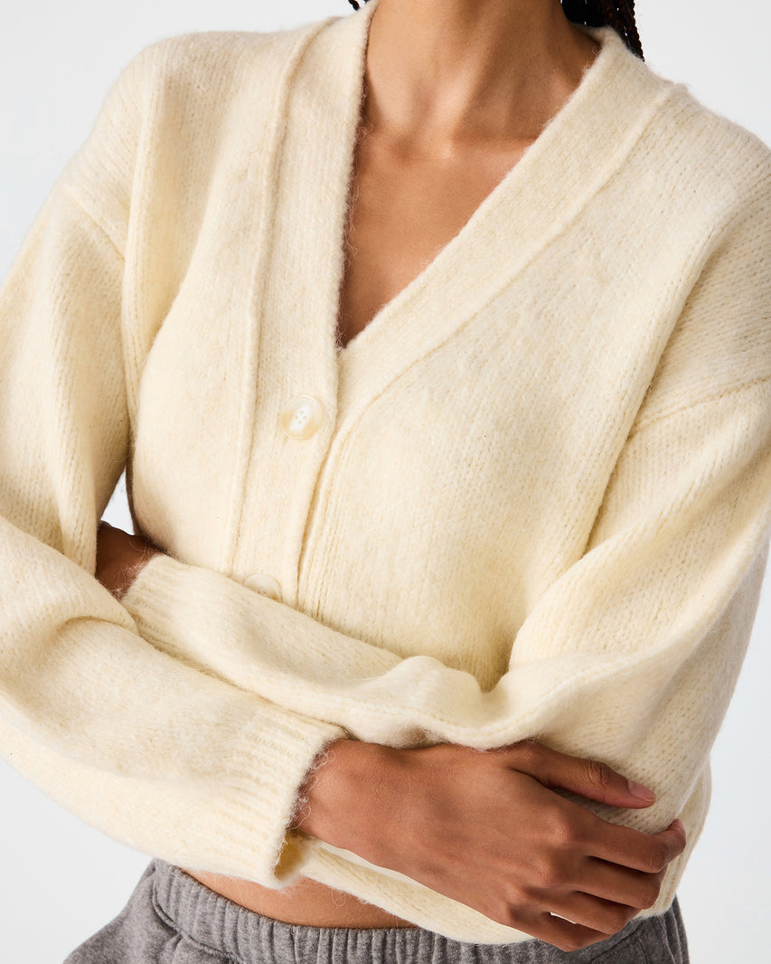MICA SWEATER CREAM - Clothing - Steve Madden Canada - view 2