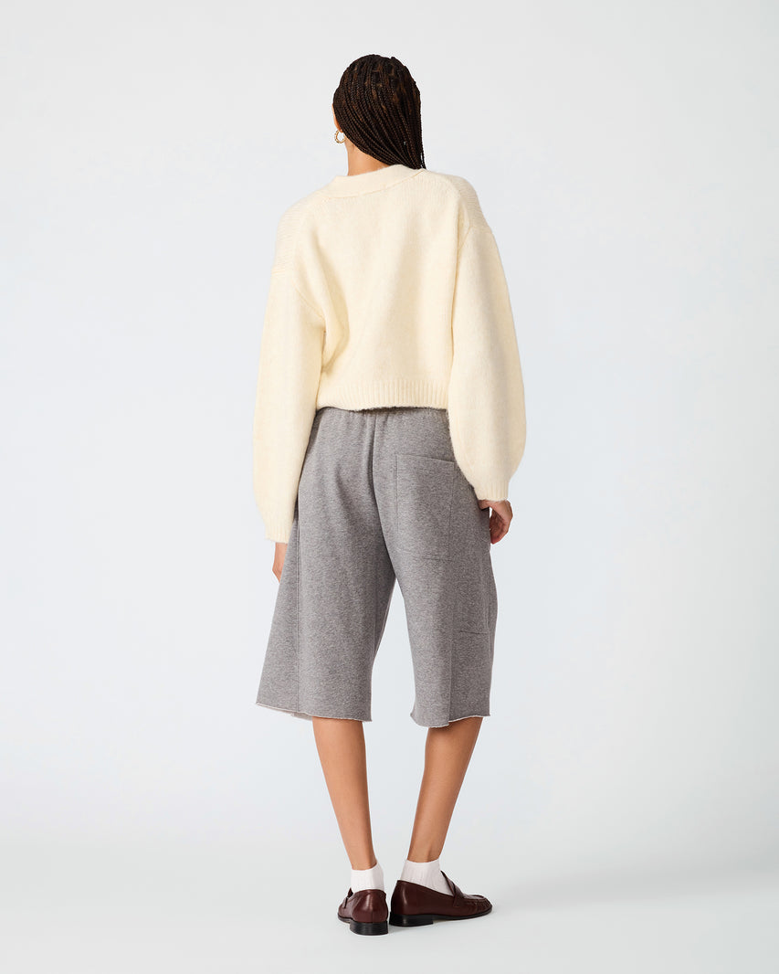 MICA SWEATER CREAM - Clothing - Steve Madden Canada - view 5