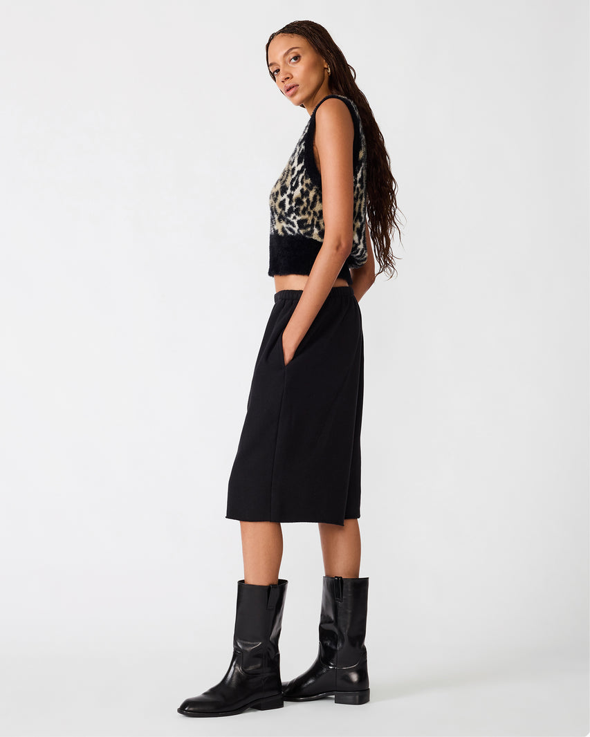MILA SWEATER VEST LEOPARD - view 2