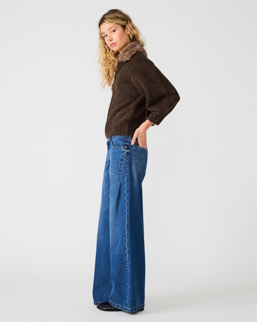 ODESSA SWEATER ESPRESSO - Clothing - Steve Madden Canada - view 2