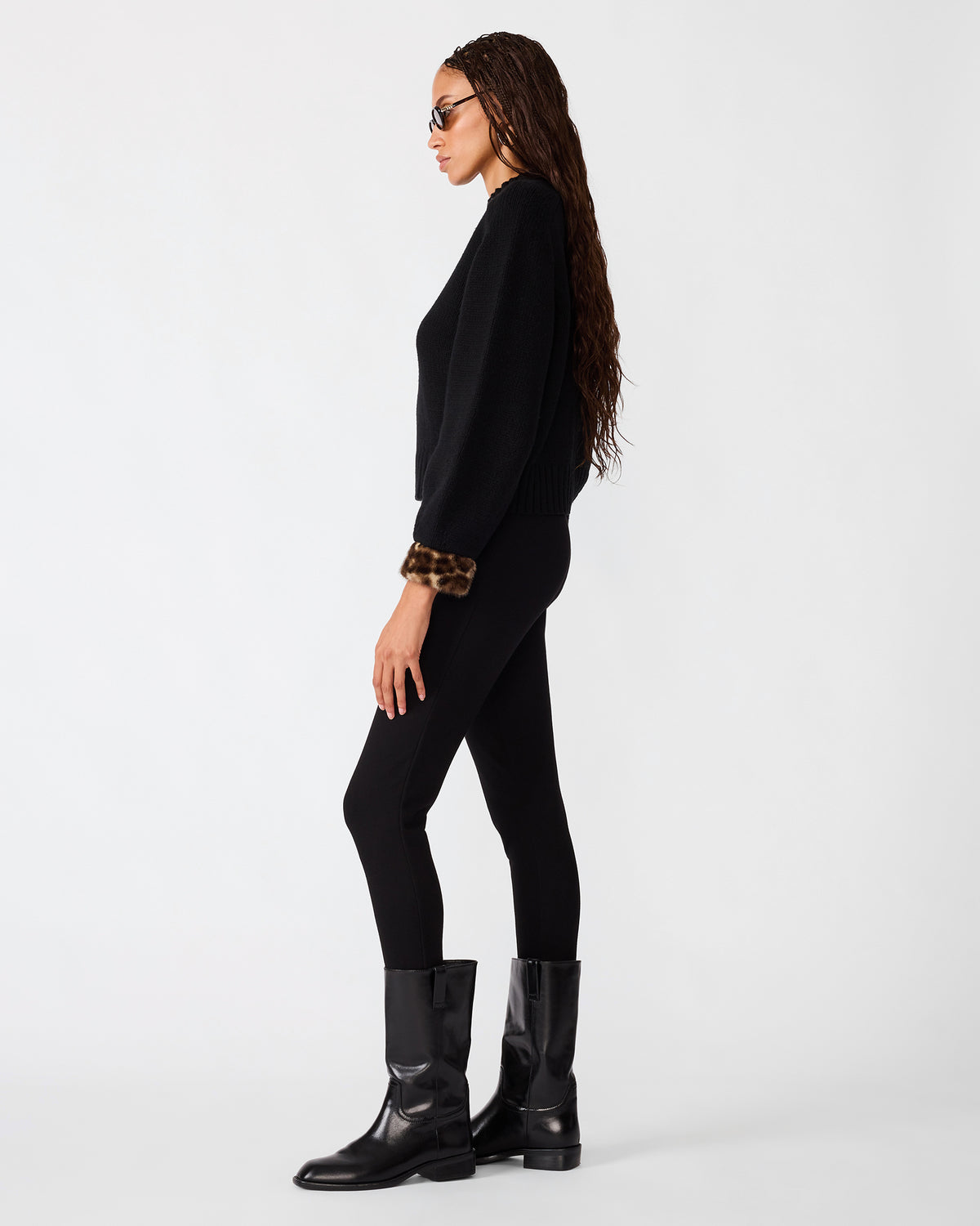 ORION SWEATER BLACK - view 3