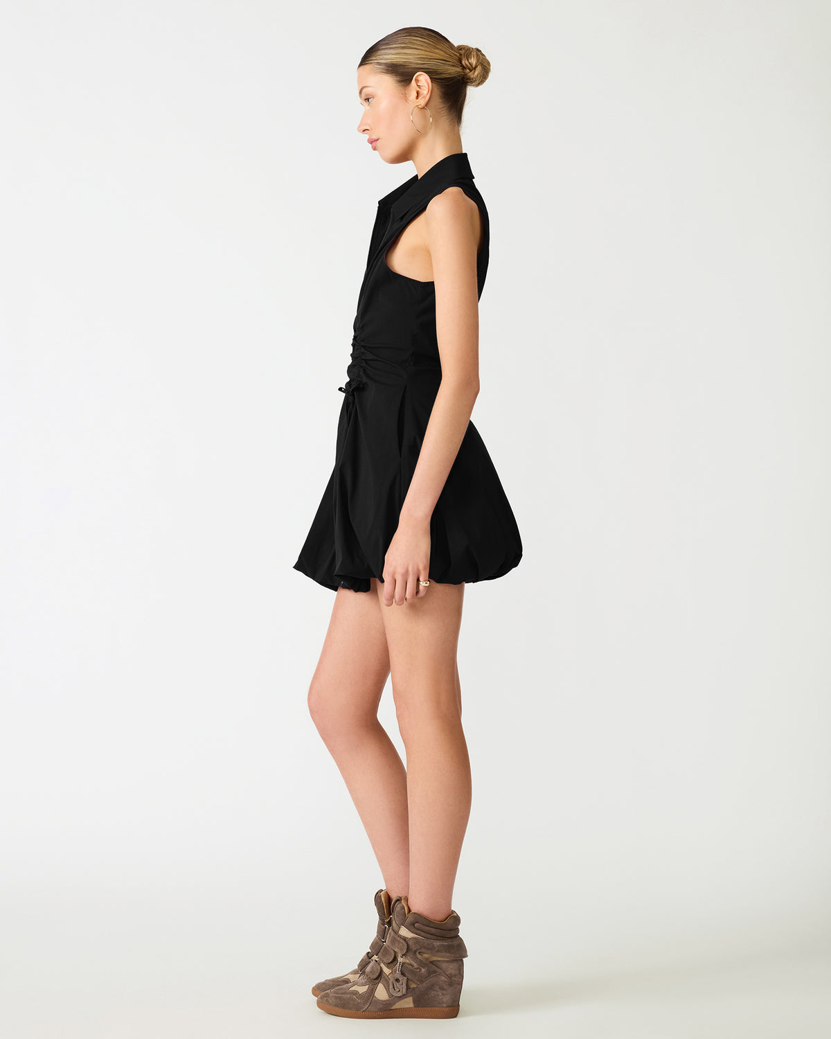 DAISIE DRESS BLACK - Clothing - Steve Madden Canada - view 3