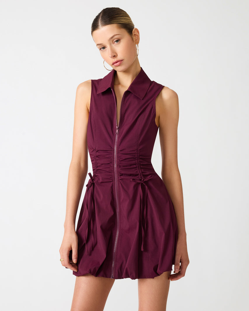 DAISIE DRESS PURPLE - Clothing - Steve Madden Canada - view 2