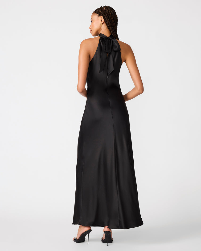 EMMALIE DRESS BLACK - Clothing - Steve Madden Canada - view 5