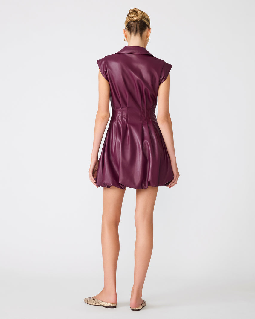 DYANNE DRESS PURPLE - Clothing - Steve Madden Canada - view 5