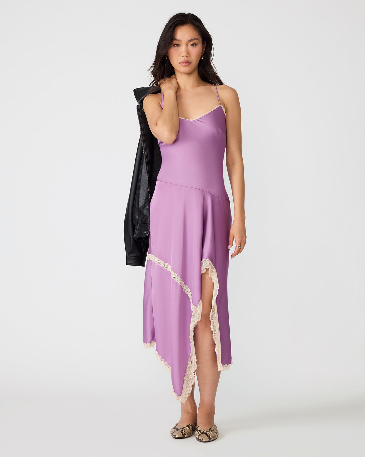 KAMRYNN DRESS LAVENDER - Clothing - Steve Madden Canada