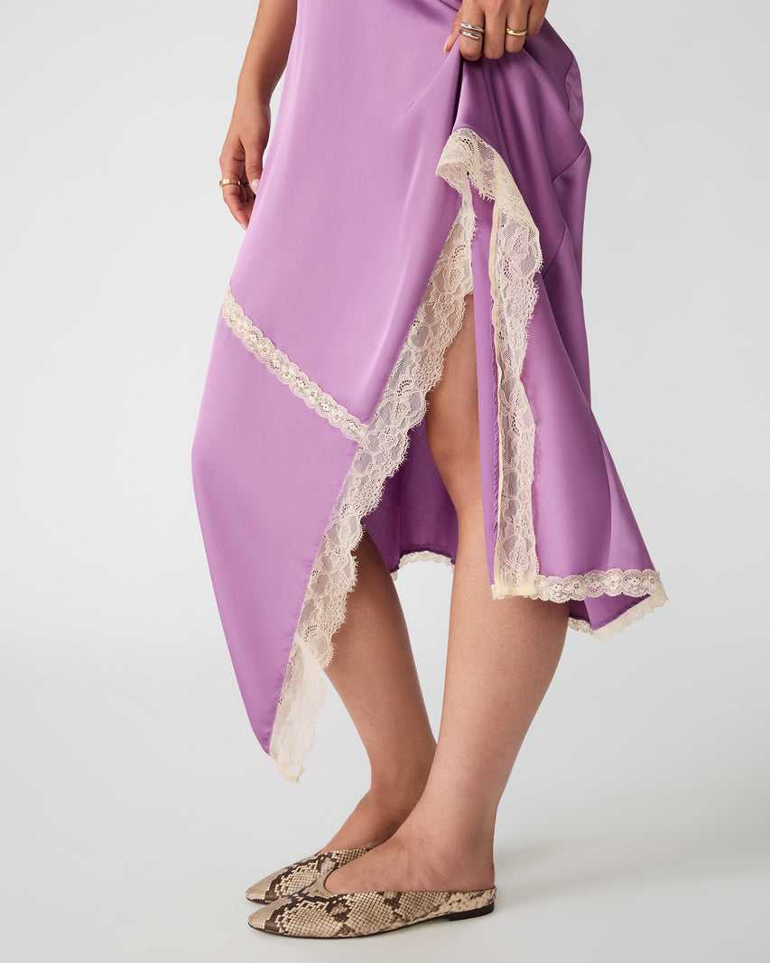 KAMRYNN DRESS LAVENDER - Clothing - Steve Madden Canada - view 4