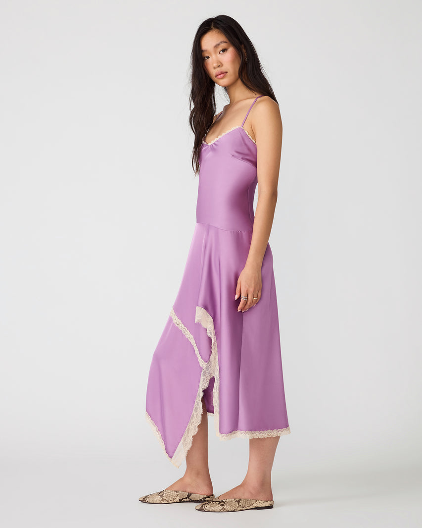 KAMRYNN DRESS LAVENDER - Clothing - Steve Madden Canada - view 3