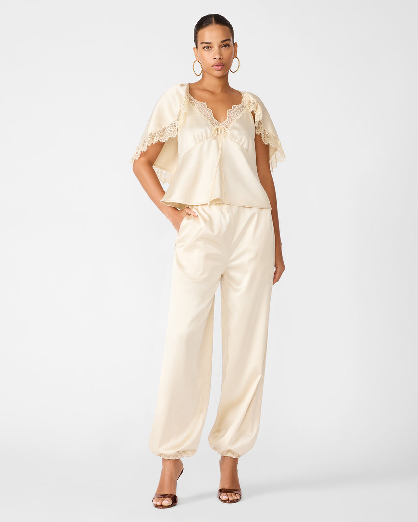 MARYANA TOP ALMOND - Clothing - Steve Madden Canada