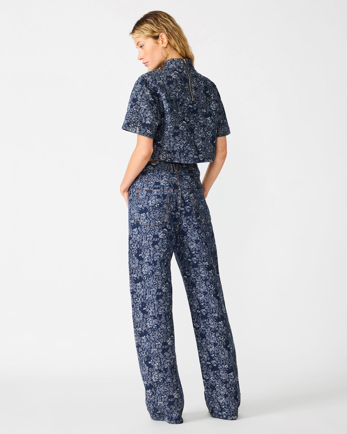 MADISON TOP DENIM MULTI - Clothing - Steve Madden Canada - view 5