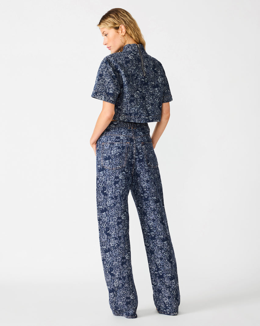 MADISON TOP DENIM MULTI - Clothing - Steve Madden Canada - view 5