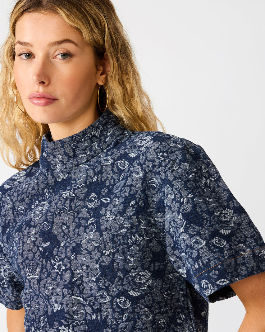 MADISON TOP DENIM MULTI - Clothing - Steve Madden Canada - view 4