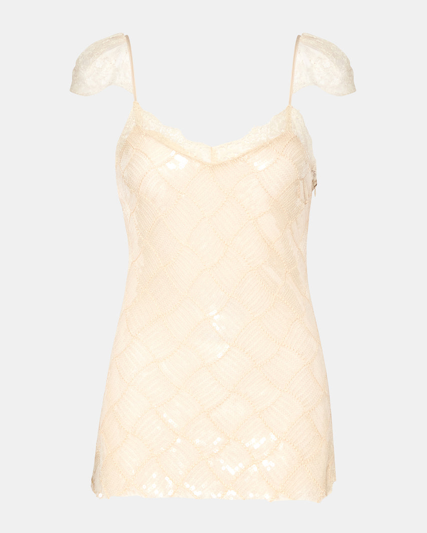 PFEIFFER TOP CHAMPAGNE - Clothing - Steve Madden Canada - view 6