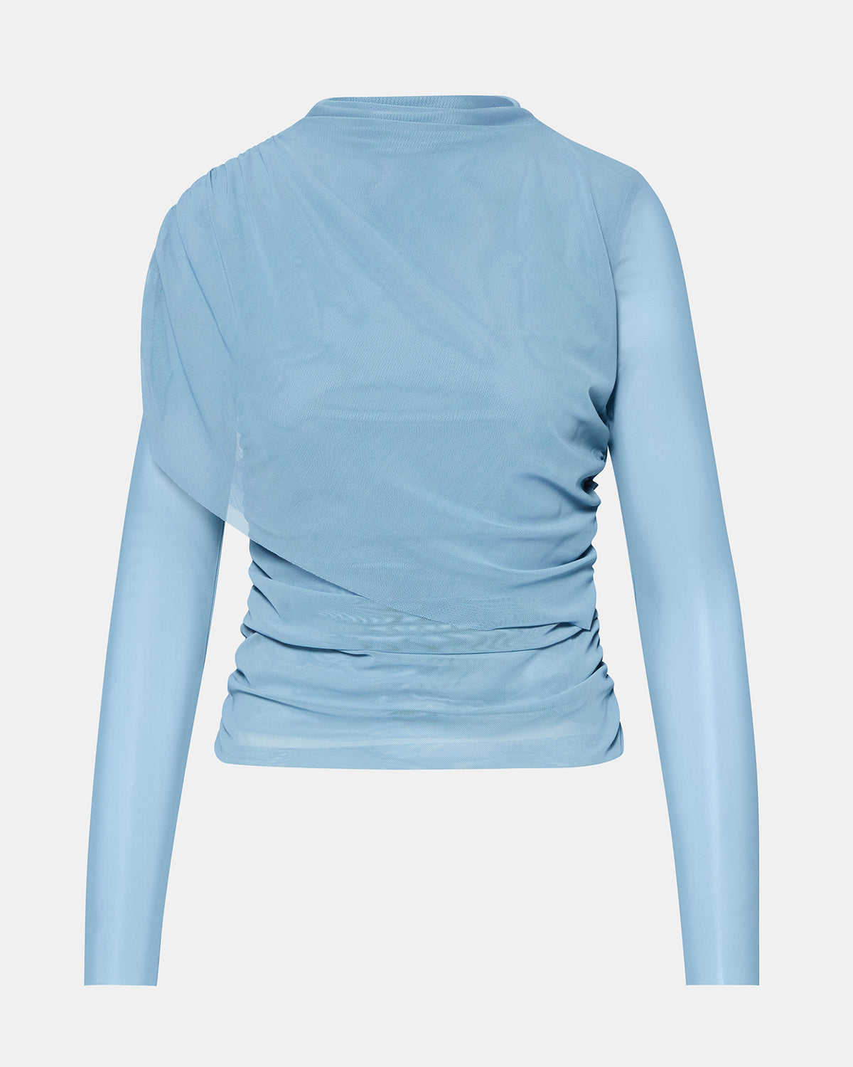 CATRINA KNIT TOP BLUE - Clothing - Steve Madden Canada - view 6